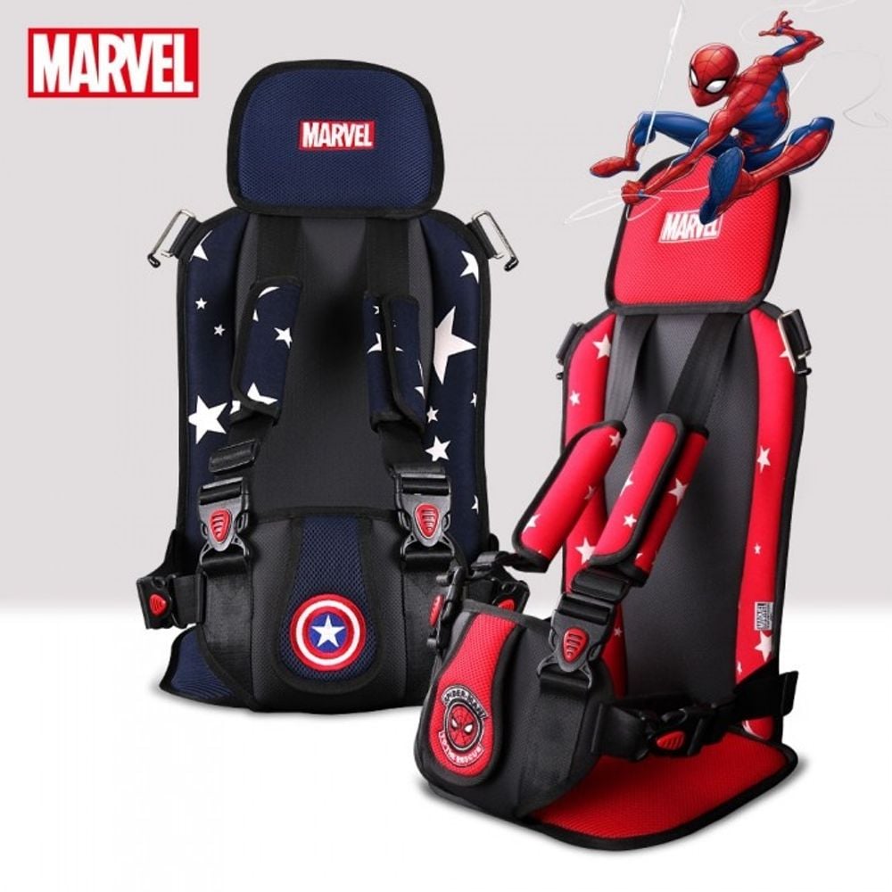 마블 캐릭터 어린이 보조 카시트 휴대용카시트 유아휴대용카시트 간이카시트 자동차카시트 3세카시트