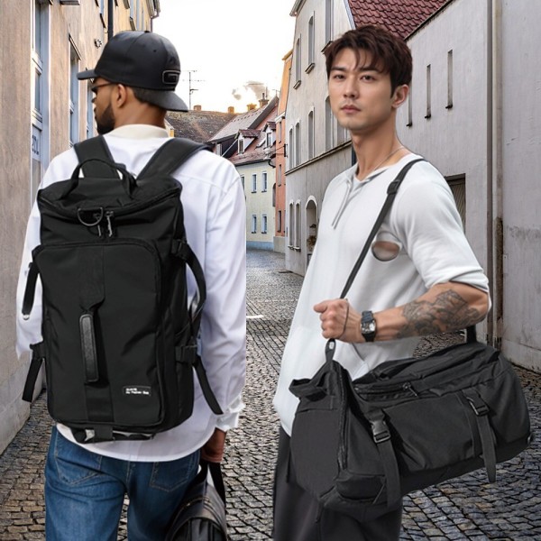 KNMAT 멀티 백팩 아웃도어 여행용 백팩 피트니스백 대용량 출장 남녀 모두 사용 가능