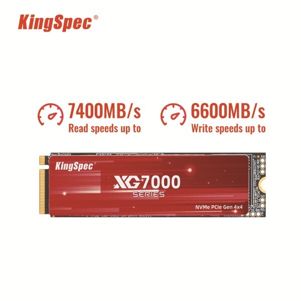 [오늘출발] KingSpec SSD M2 PCIe 4.0 NVME 2tb 512g 1TB Gen4 하드 드라이브 솔리드 스테이트 디스크 노트북 PS5용 HD