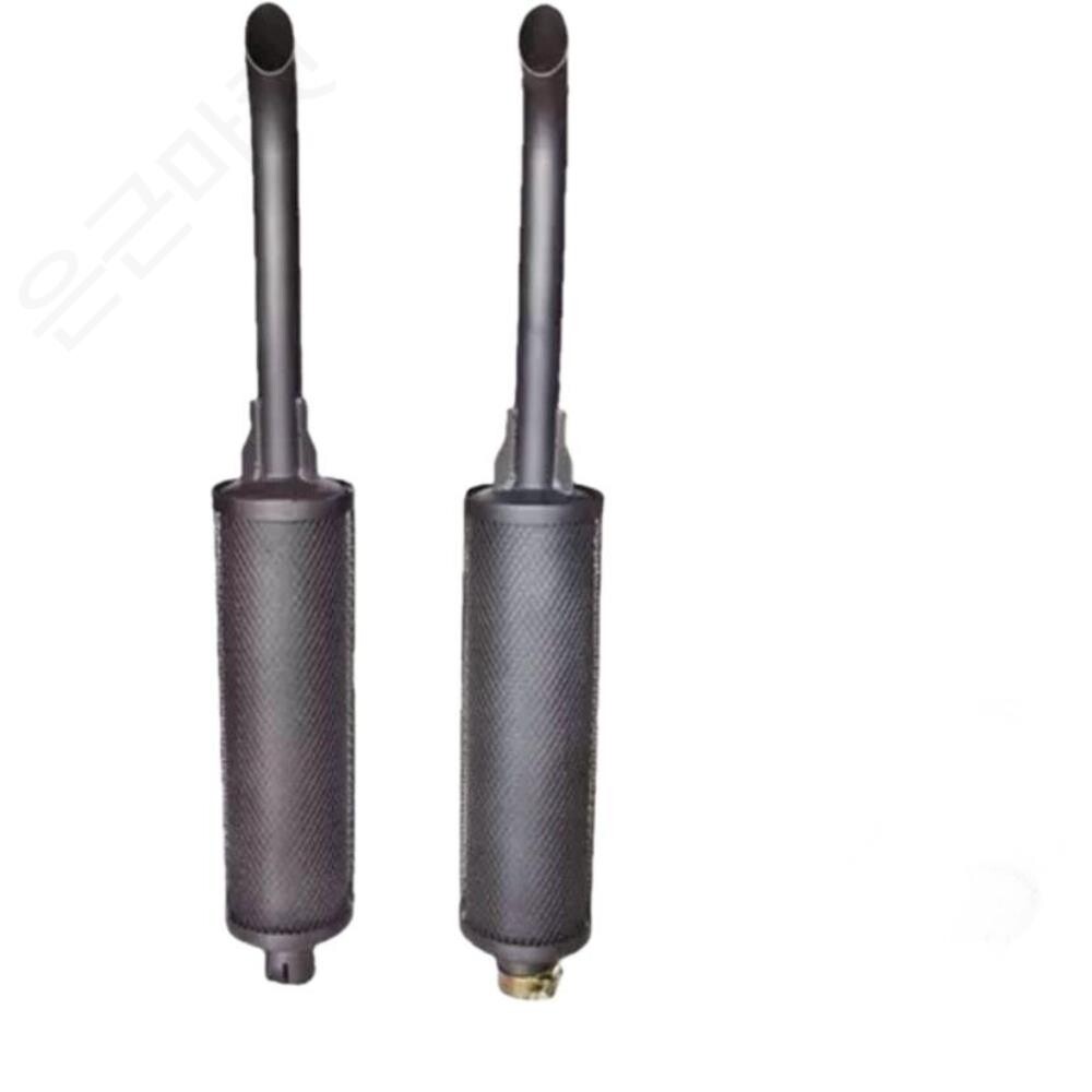 트랙터 배기 소음기 엘보 파이프 타이산