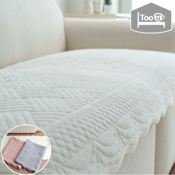 바이조희선 로리앙 극세사 목화솜 쇼파패드 3인용