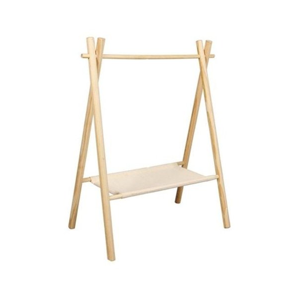 강아지 원목 반려동물 옷걸이장