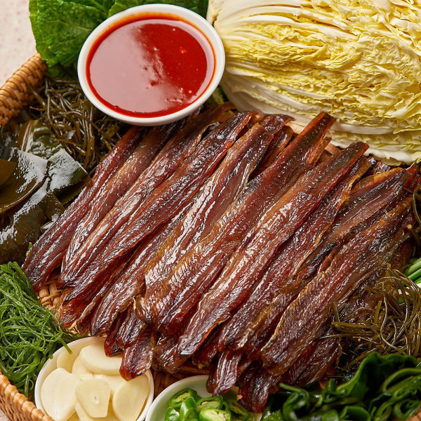 [오늘출발] 덕장직송 포항 구룡포 손질 해풍과메기 10미 (20쪽) 야채세트