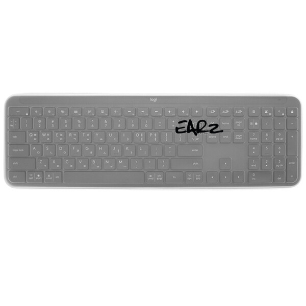 이어즈(Earz) 로지텍 K950 MK950 전용 키스킨 풀커버 실리콘 키보드덮개 커버e