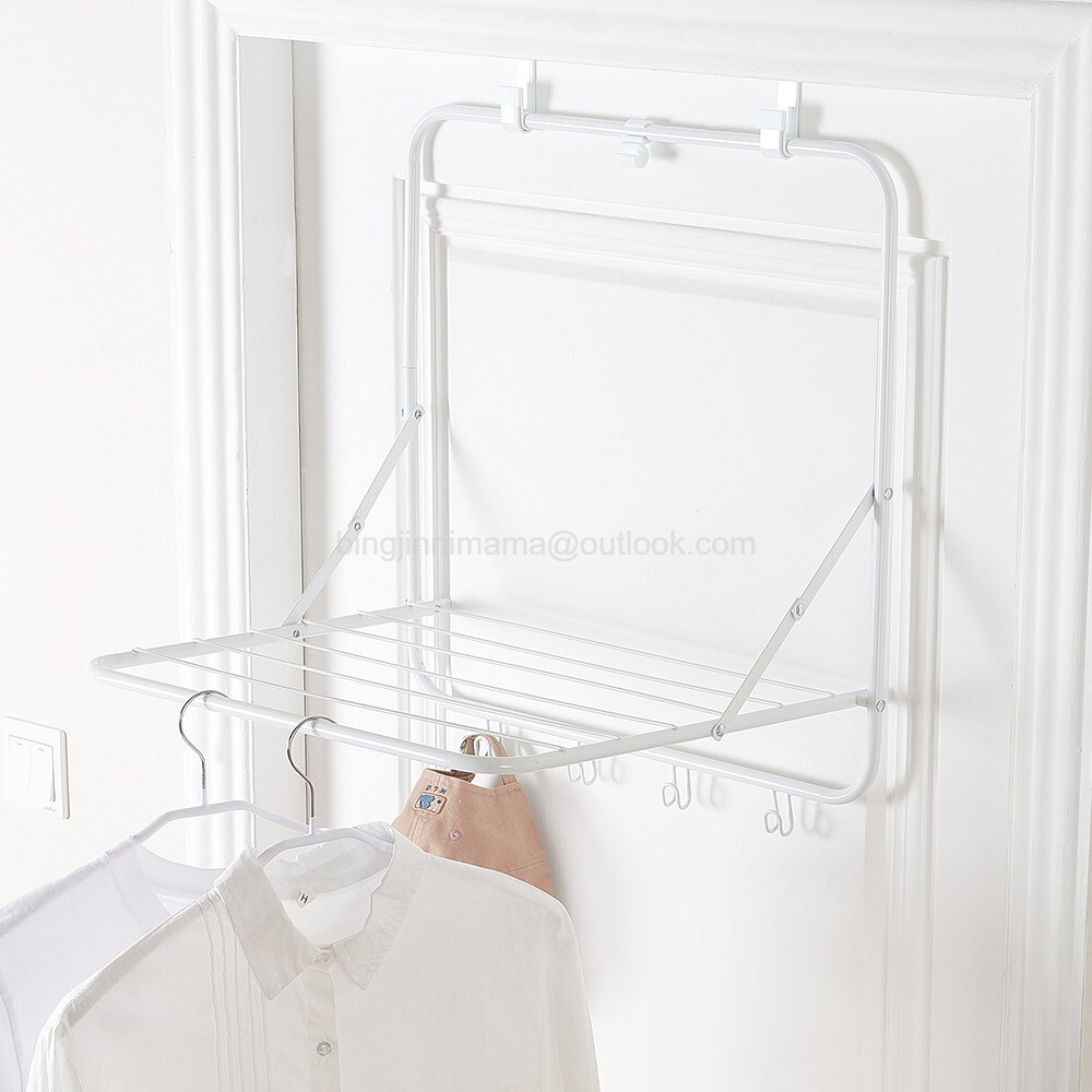 홈 접이식 문걸이 빨래건조대