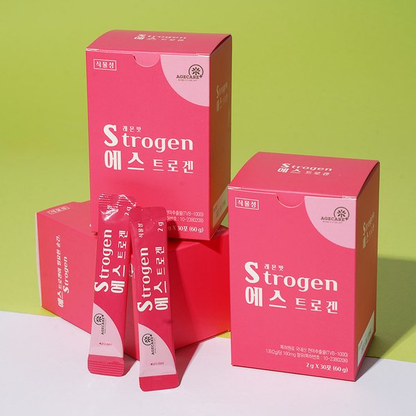 에이지케어 (AGE CARE)갱년기 여성 호르몬 영양제 에스트로겐 식물성 Strogen 1개월