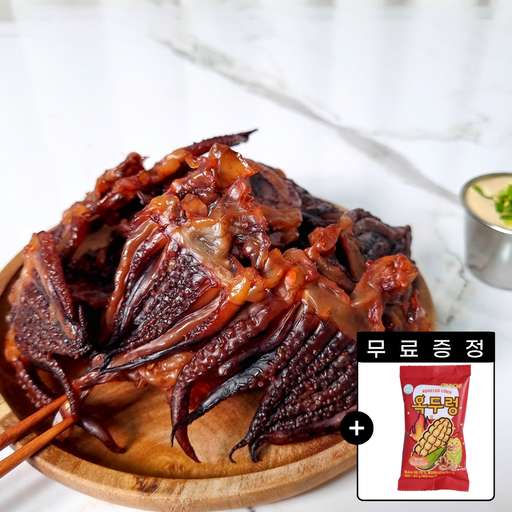 [오늘출발] 통통한 추억의 숏다리 200G  옥두렁 불닭맛40g 무료증정