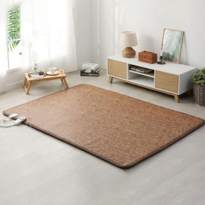 보국 바닥 전기 매트 장판 온열 캠핑 더블 노스텔지아