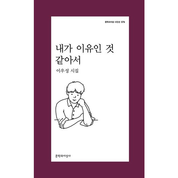 [출판사 문학과지성사]문학과지성사 내가 이유인 것 같아서 : 이우성 시집 (문학과지성 시인선 576)