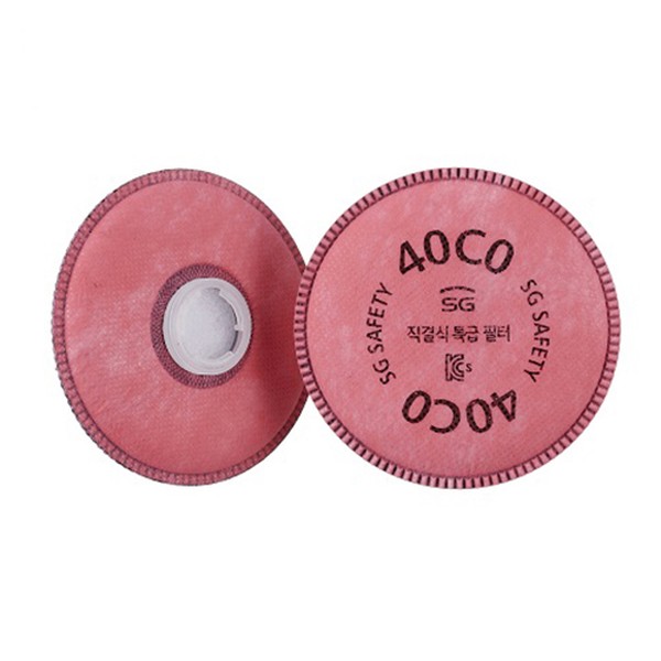 SG생활안전 방진필터 40C0  특급탈취  2개 1세트 8401658