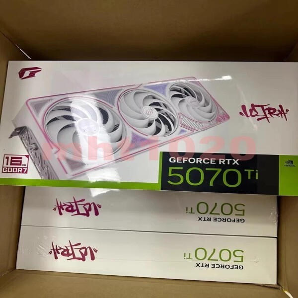 [오늘출발]무료  최신 디자인 iGame GeForce RTX 5080 /5070 Ultra W OC 16GB GDDR7 그래픽 카드