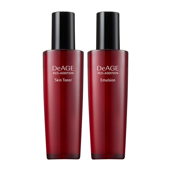 [오늘출발] 참존 참존 디에이지 레드 에디션 2종 기초세트 스킨 120ml + 에멀전 120ml (단품)