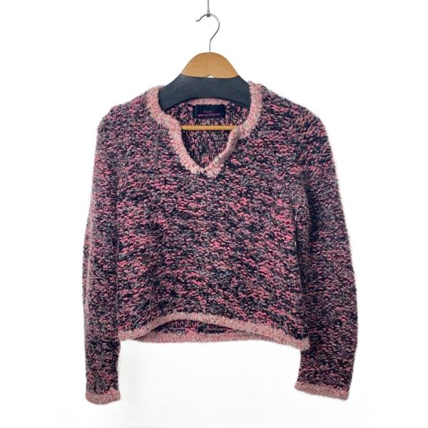 [중고][중고]12843365 (중고) tricot COMME des GARCONS 니트 스웨터(두꺼운)/--/아크릴/PNK/tl-n208 상품 상태 : 중고