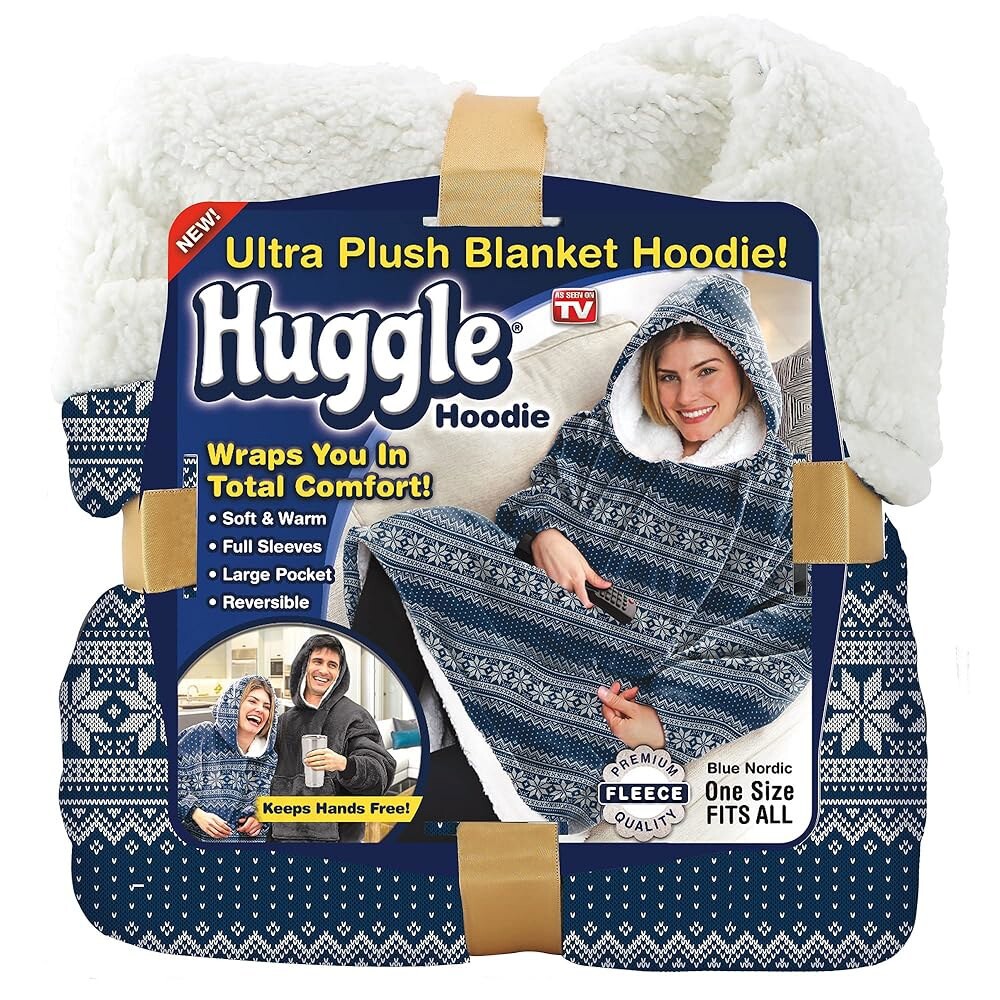 [오늘출발] 온텔 허글 후디 오버사이즈 담요 후디 소프트 플리스 스웨트셔츠 자이언트 후드 큰 포켓 및 소매