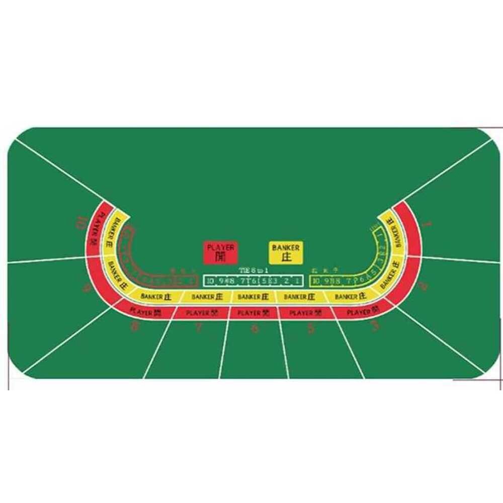 [오늘출발]룰렛게임 카지노 텍사스 매트 바카라 식탁보 게임 회식 유럽 테이블 180x90cm