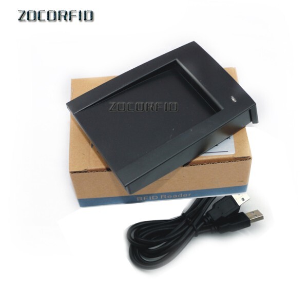 [오늘출발] 125KHZ 주파수 RFID 리더 USB 가상 COMRS232 포트 무료 카드