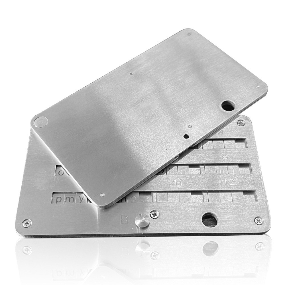 [오늘출발] 비트코인 니모닉 지갑 24단어 단어 시드 암호화폐 스틸 금속 콜드월렛 스토리지 조합형