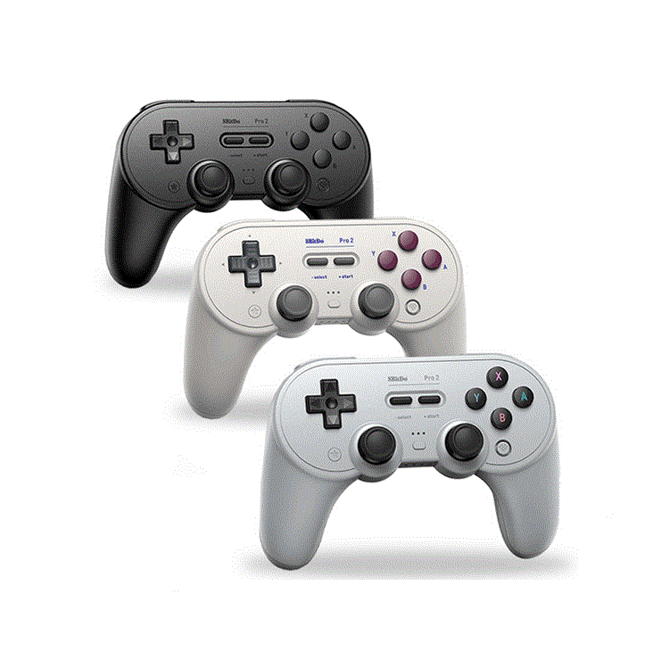 [해외] 8BITDO PRO2 블루투스 게임 패드 조이스틱 컨트롤러