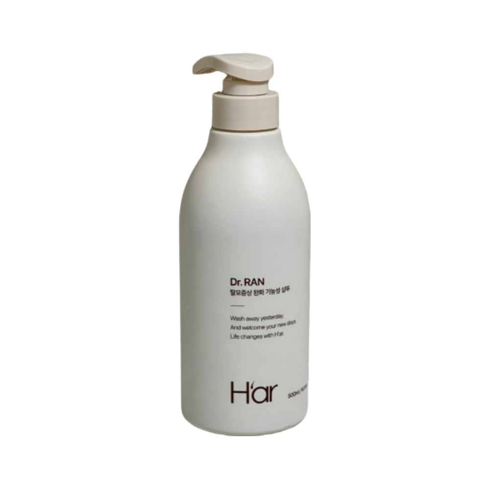 하아르 닥터란 달걀 단백질 블랙 계란 탈모샴푸 500ml