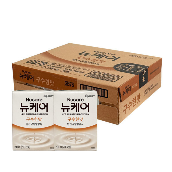 대상웰라이프 대상웰라이프 뉴케어 구수한맛 200ml 30팩 빨대형