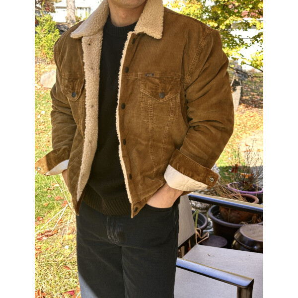 폴로랄프로렌 폴로랄프로렌 남성 쉐르파 안감 코듀로이 재킷