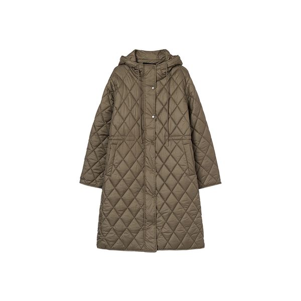 [신세계백화점]올리브데올리브 (광주신세계)다이아퀼팅 후드 롱패딩 OP5WMA15