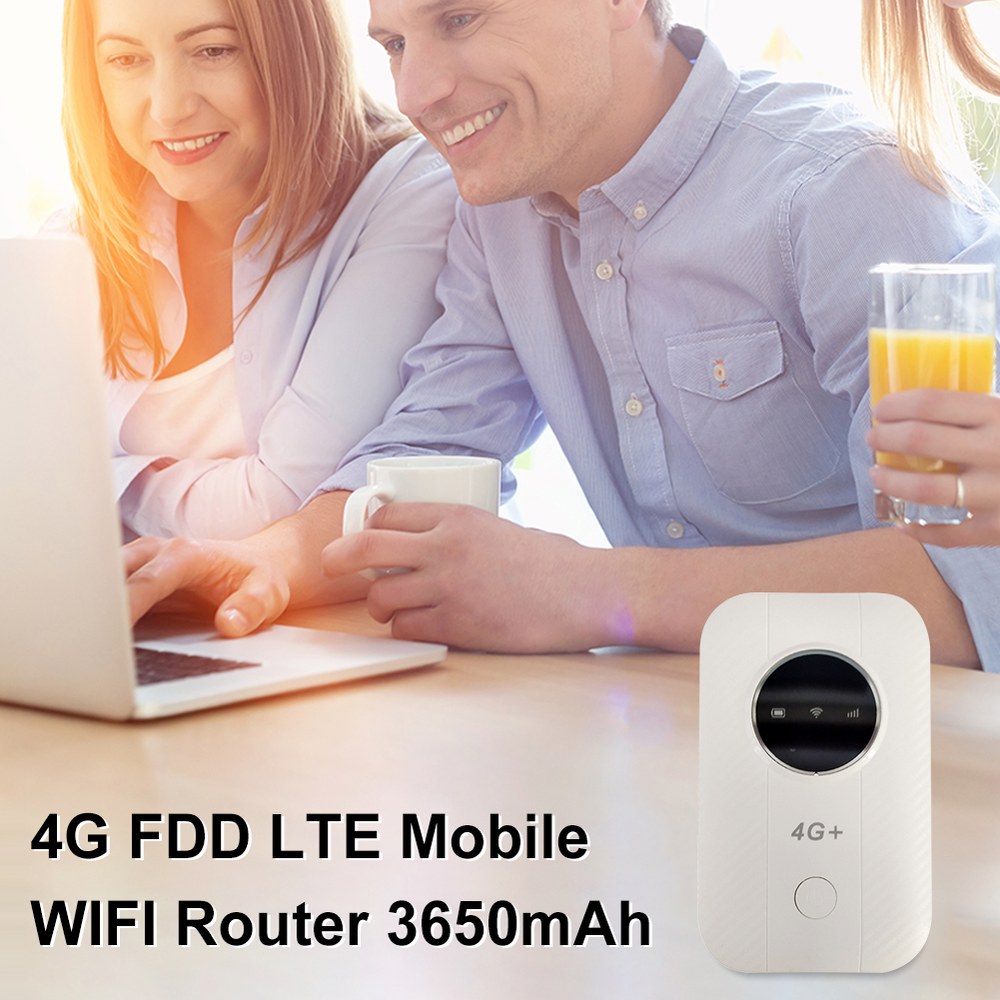 [오늘출발] 4G LTE 모바일 WiFi 라우터 3650mAh 150Mbps 포켓 핫스팟 무선 10명 SIM 차량용 최대 포함 슬롯 자 카드