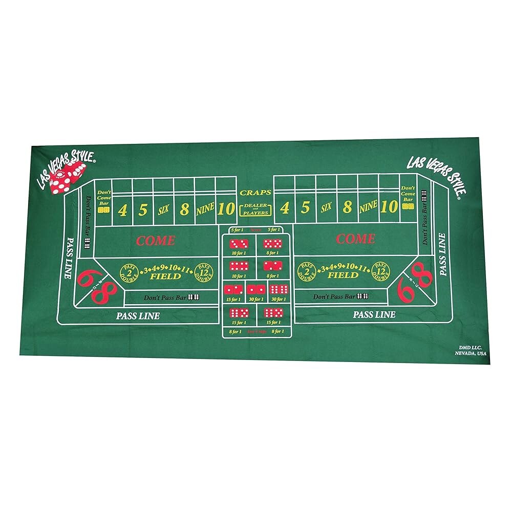 [오늘출발] 새로운 카지노 크래프 그린 펠트 레이아웃 36인치 X 72인치