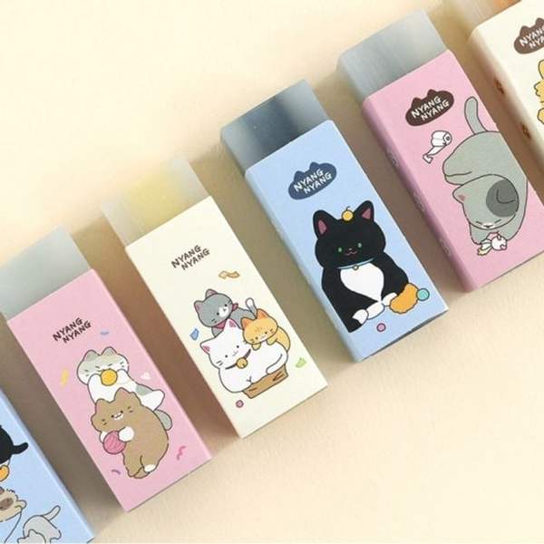 아기집중력지우개 닝겐 귀여운 모양 지우개 B