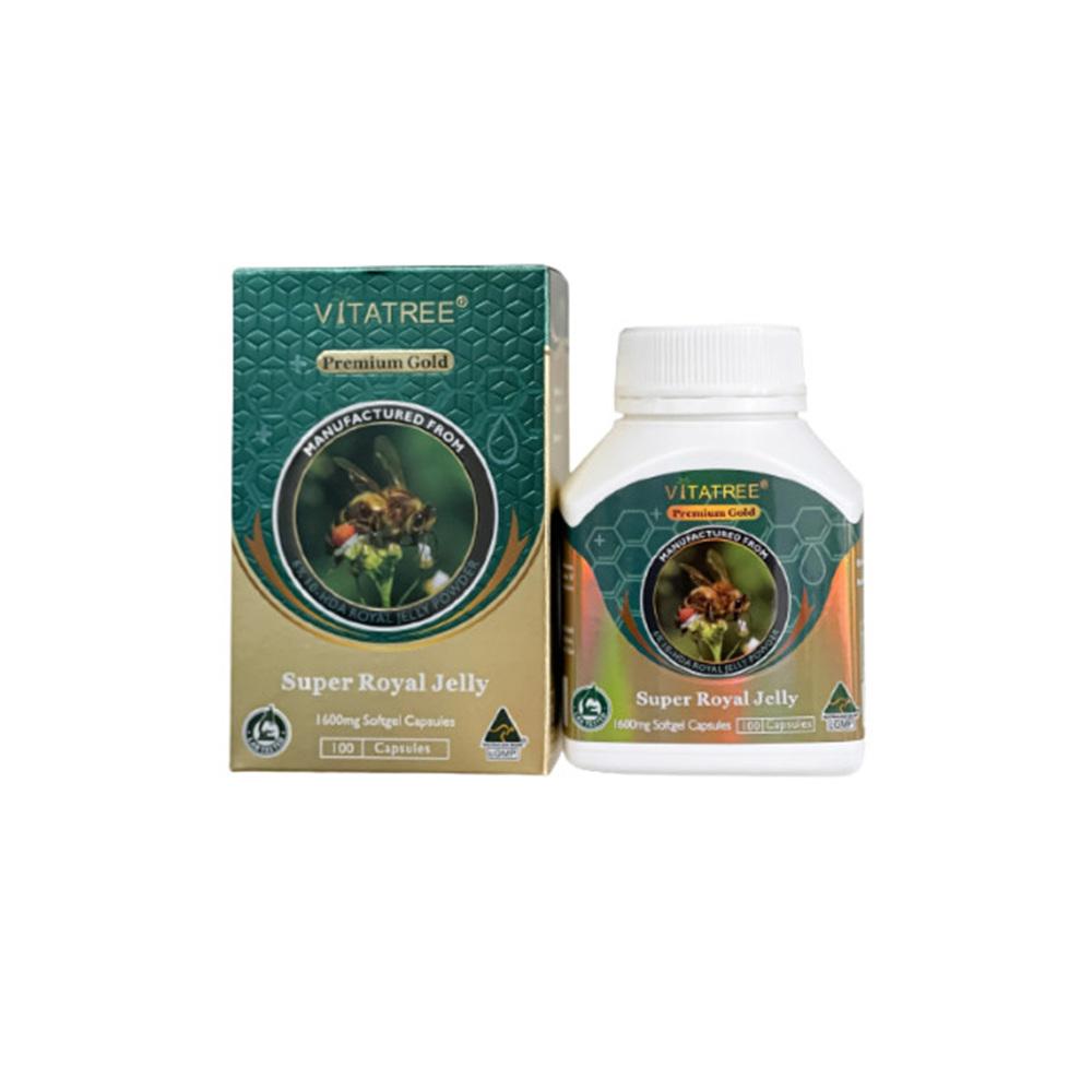 VITATREE 골드 슈퍼 로얄젤리 365정 6팩 VITATREE PREMIUM GOLD SUPER ROYAL JELLY 1600mg 365C