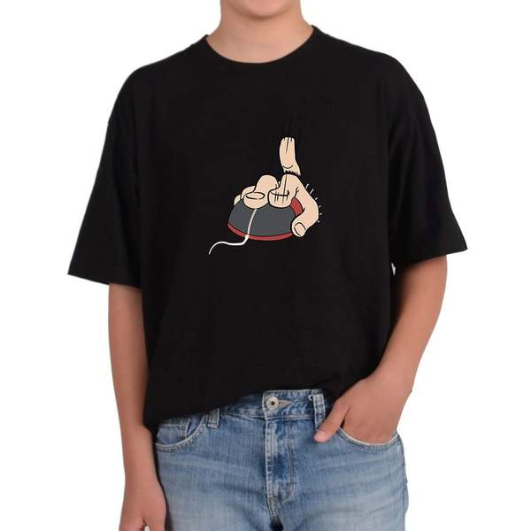 (알티피아)반팔라운드 마우스 클릭 인터넷 쇼핑 게임 PC방 블로그 전사이즈