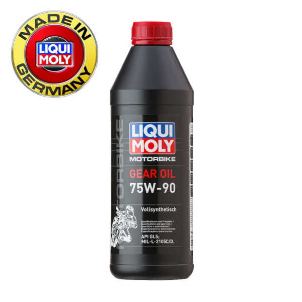[오늘출발] 리퀴몰리 오토바이기어오일 75W-90 1리터 오토바이 미션오일 100%합성유 (PN.3825)
