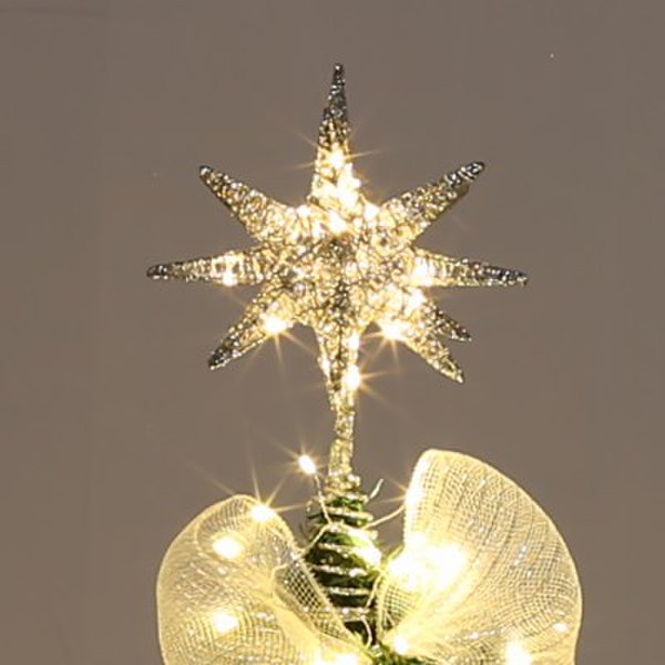 (텐바이텐)스타 버스트 LED 트리 탑별 장식 꼭대기별 토퍼 별트리 트리별 별트