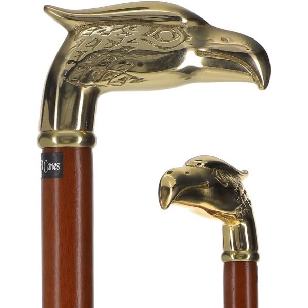 로얄 RC 케인 브래스 이글 핸들 워킹 장엄한 디자인과 너도밤나무 축 남녀 모두를 위한 강하고 내구성 있는