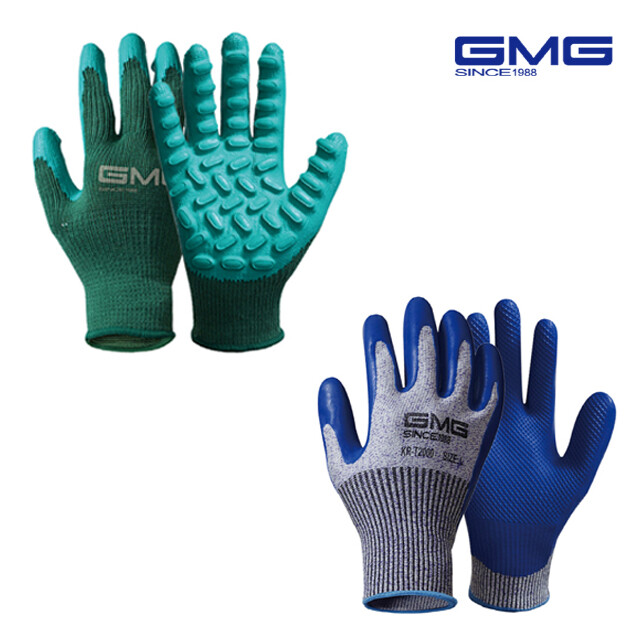 GMG 장갑 진동방지 KR-L8000 / 절단방지 CUT5 KR-T2000