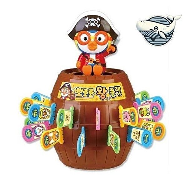 바니랜드 고품질 어린이 해적 왕 룰렛 게임 재미있는 보물찾기 룰렛게임 뽀로로복불