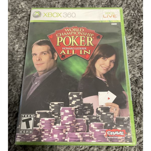 관부가세포함 월드 챔피언십 포커: 하워드 레더러 올인 (Xbox 360) 신상품
