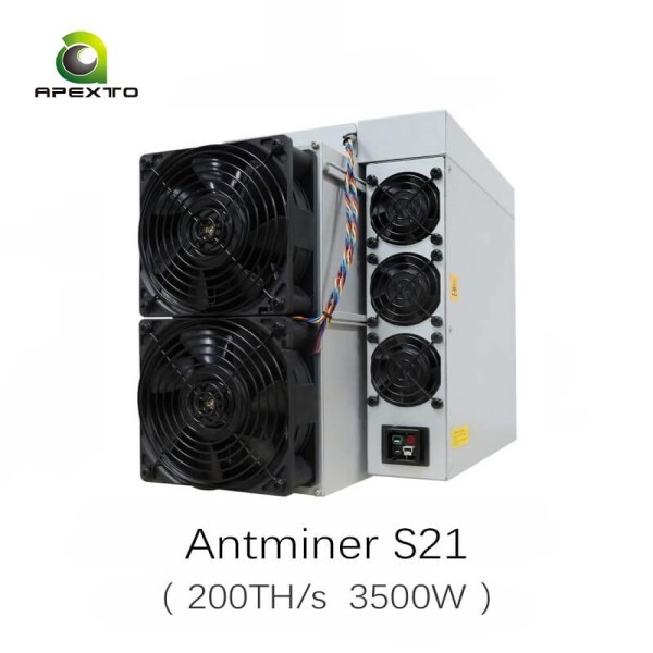 [오늘출발] 5개 구매 시 3개   Bitmain Ant채굴용 마이닝 S21 200T 3500W 비트코인 ??채굴기 SHA-256 알고리즘