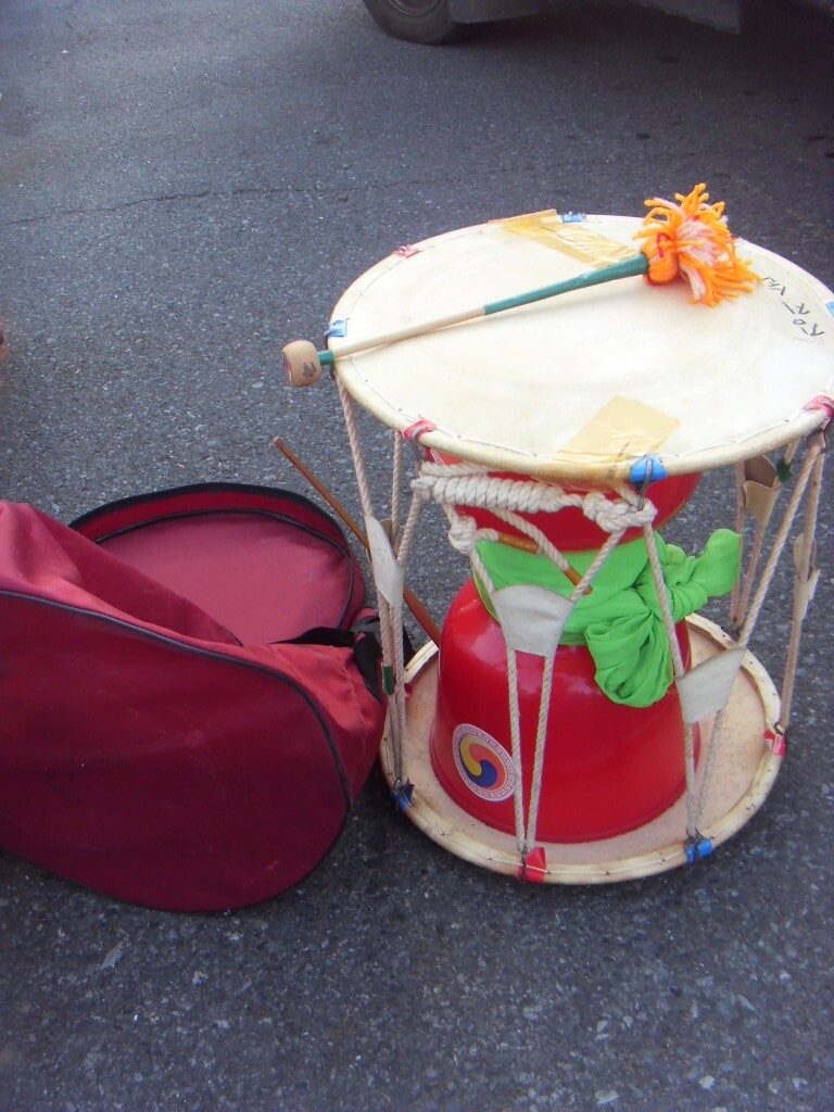 [중고] [중고]이빵 학생 장구 중고 흠