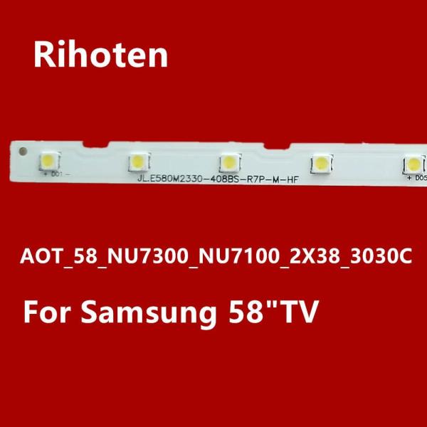 [오늘출발] 삼성 58TV용 LED 백라이트 스트립 바 42 램프 BN96-46866A JL.E580M2330-408BS-R7P-M-HF un58nu7100 BN61-