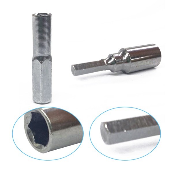 [오늘출발] 6.35mm To 4mm Hex Transducer Adapter Socket Magnetic For Screwdriver Drill Bits Converter 슬롯ted Ad