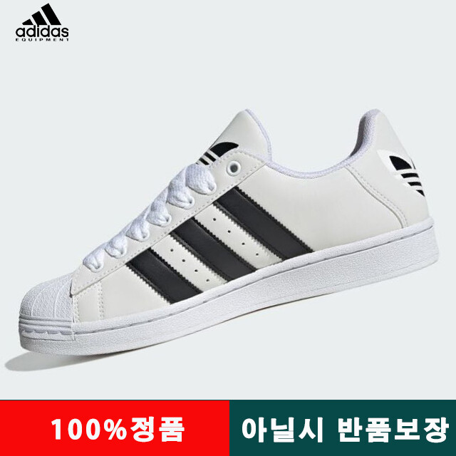 아디다스 무료배송 슈퍼스타 화이트 블랙 IF1585