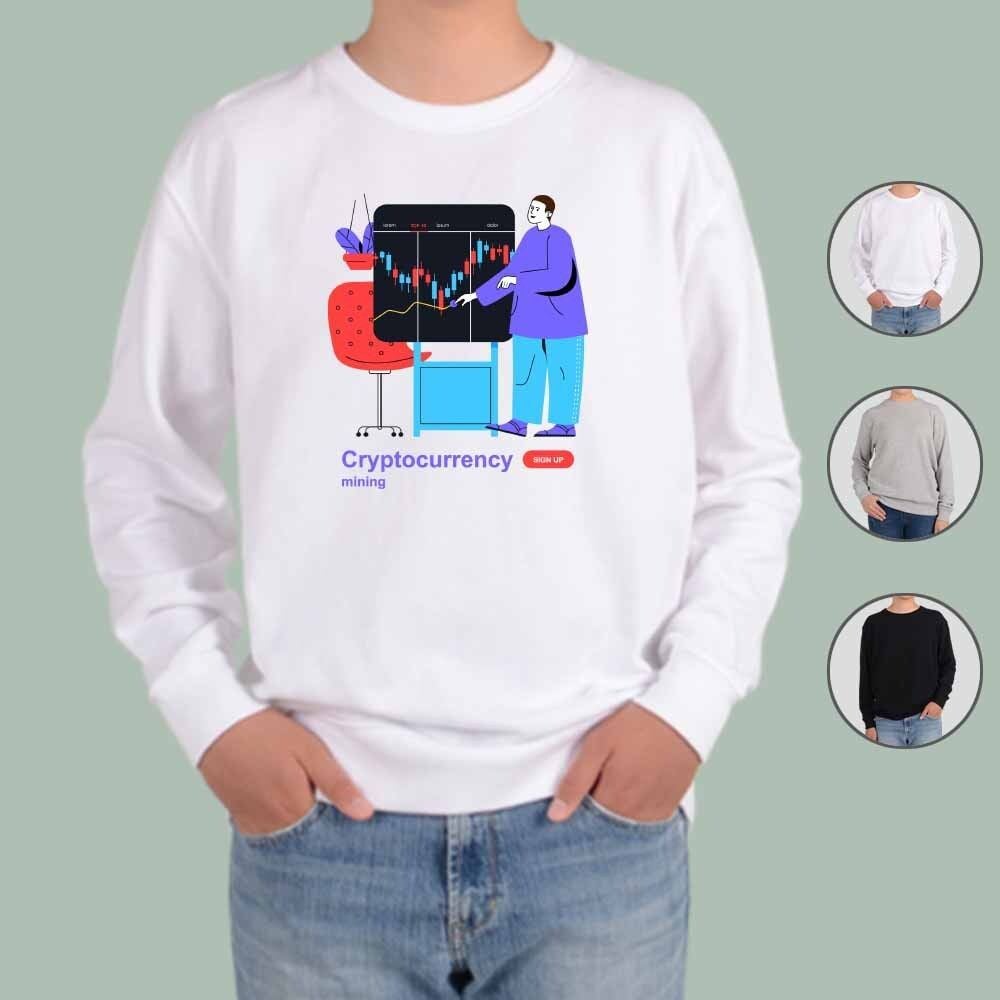 헤비맨투맨 전색상 가상화폐 비트코인 블록체인 남자헤비맨투맨