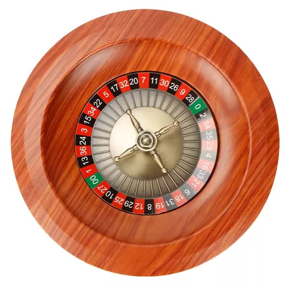 [오늘출발] 카지노 룰렛 러시안 술자리 추첨기 돌리기 나무 돌림판 12인치 보드