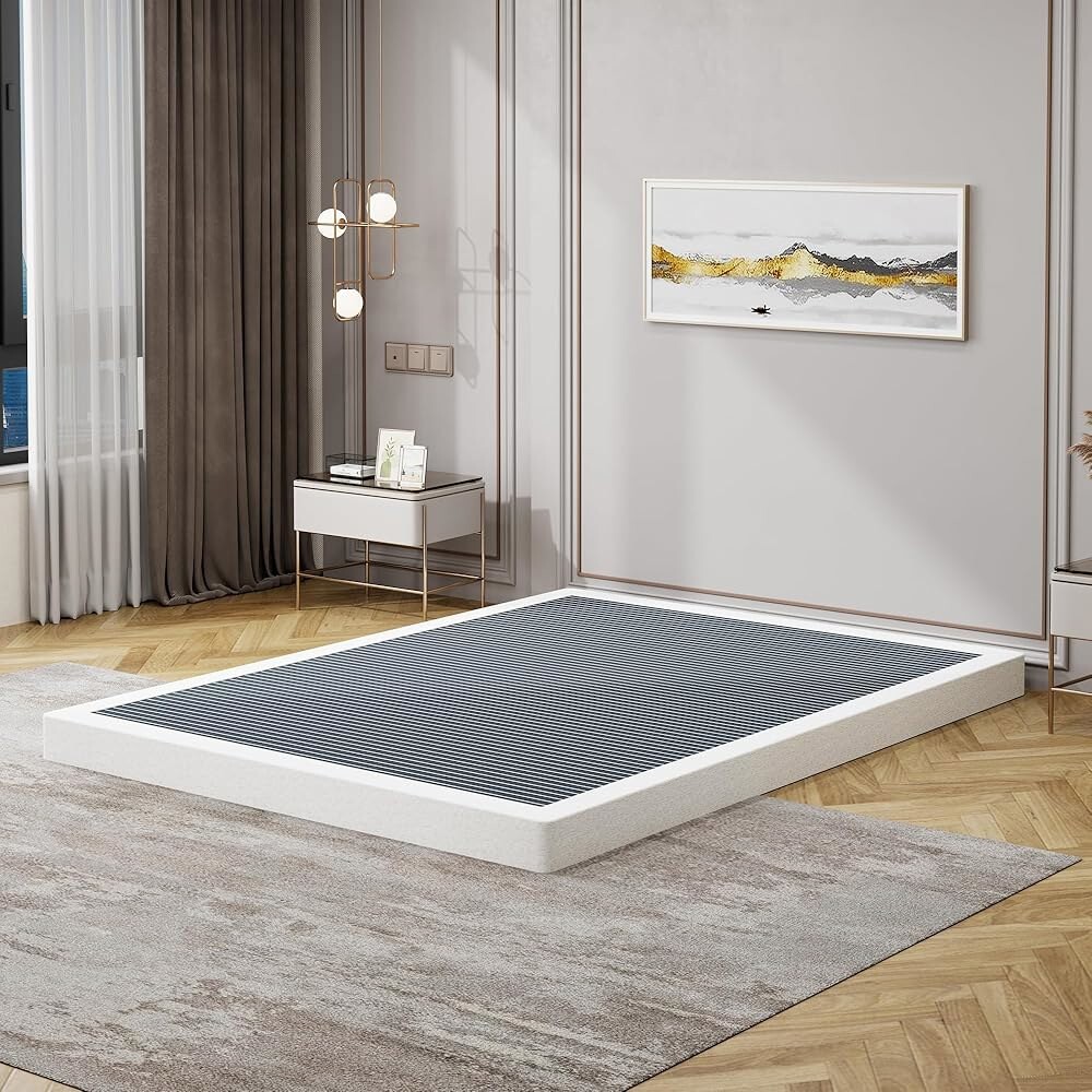 [오늘출발] 스나이 풀 박스 스프링 3인치 3000파운드 헤비 듀티 사이즈 메탈 매트리스 파운데이션 간편한 조립 무소음