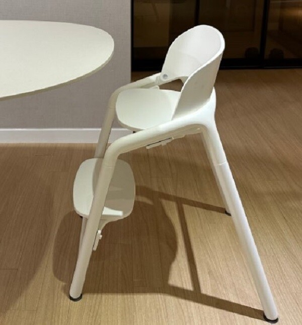 부가부 하이체어 지라프 아기의자 (화이트)