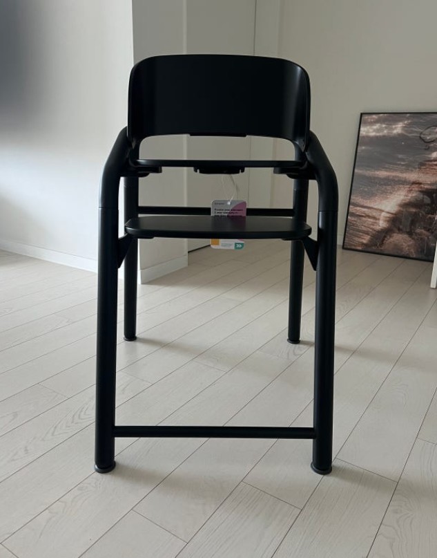 부가부 하이체어 지라프 아기의자 (블랙)