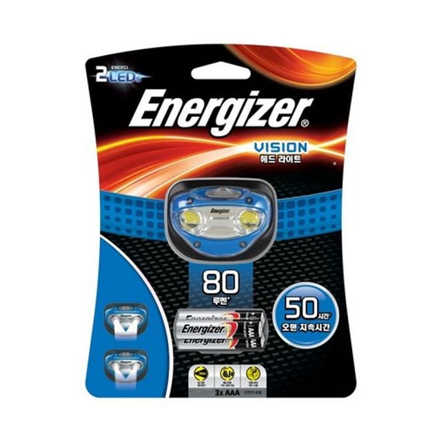 [오늘출발] 에너자이저 비전헤드랜턴 2LED/사무용품 산업용품 공구 수공구 가정용공구