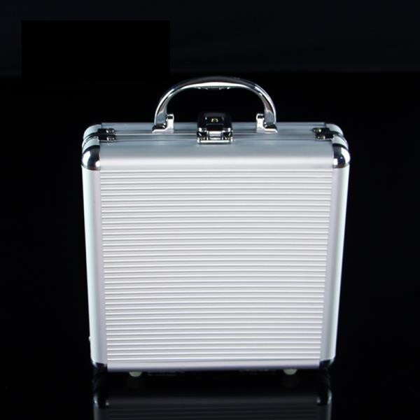 [오늘출발]100/200Pcs 알루미늄 합금 포커 칩 케이스 휴대용 카지노 칩 컨테이너 보관 상자 독점 도박 하우스 토큰 가