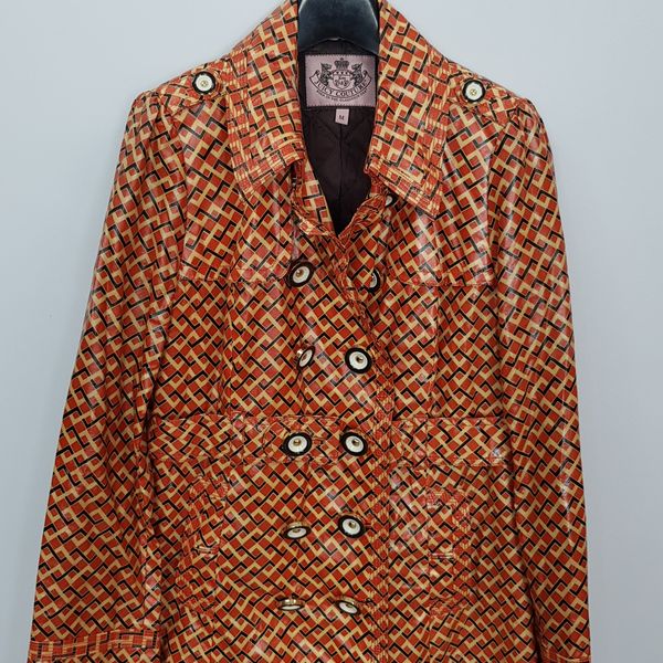 [오늘출발] [중고] [중고]쥬시꾸뛰르 (M) 쥬시꾸뛰르 여성 면코팅 트렌치코트